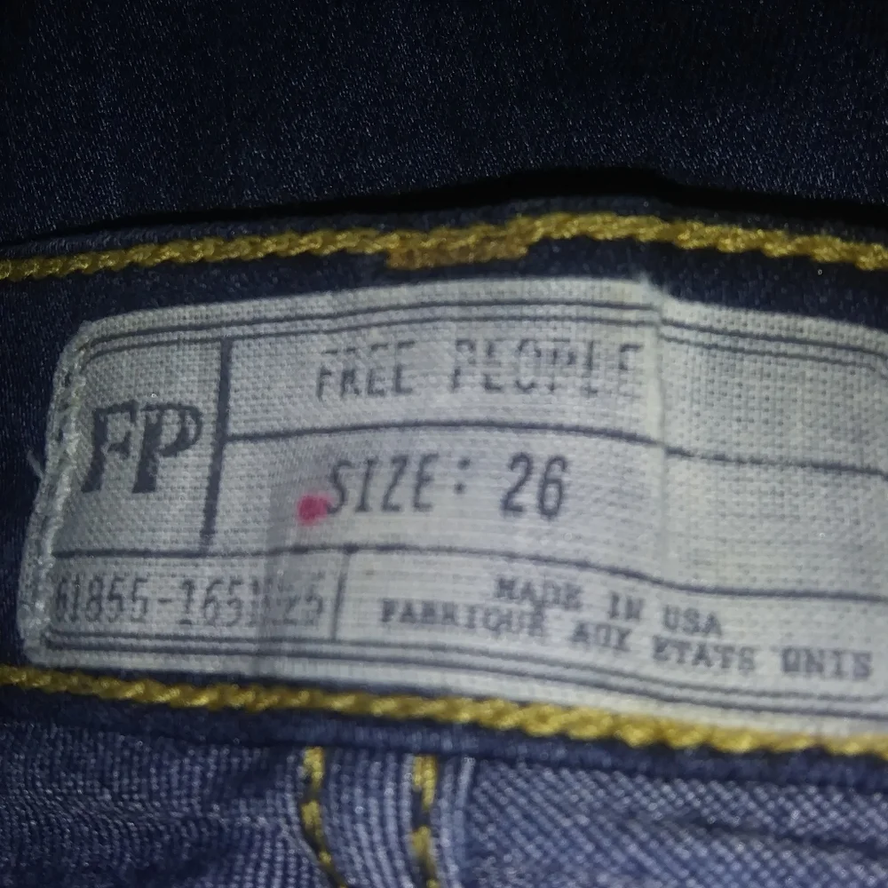 Free People high rise jeans